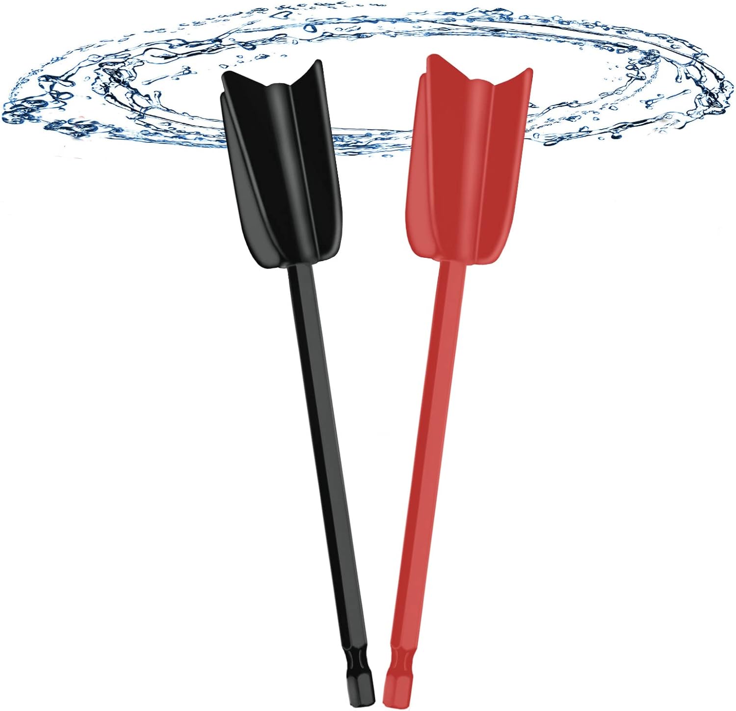 2Pcs Paint Mixer for Drill, Paint Stirrer for Drill, Mixing Paddle