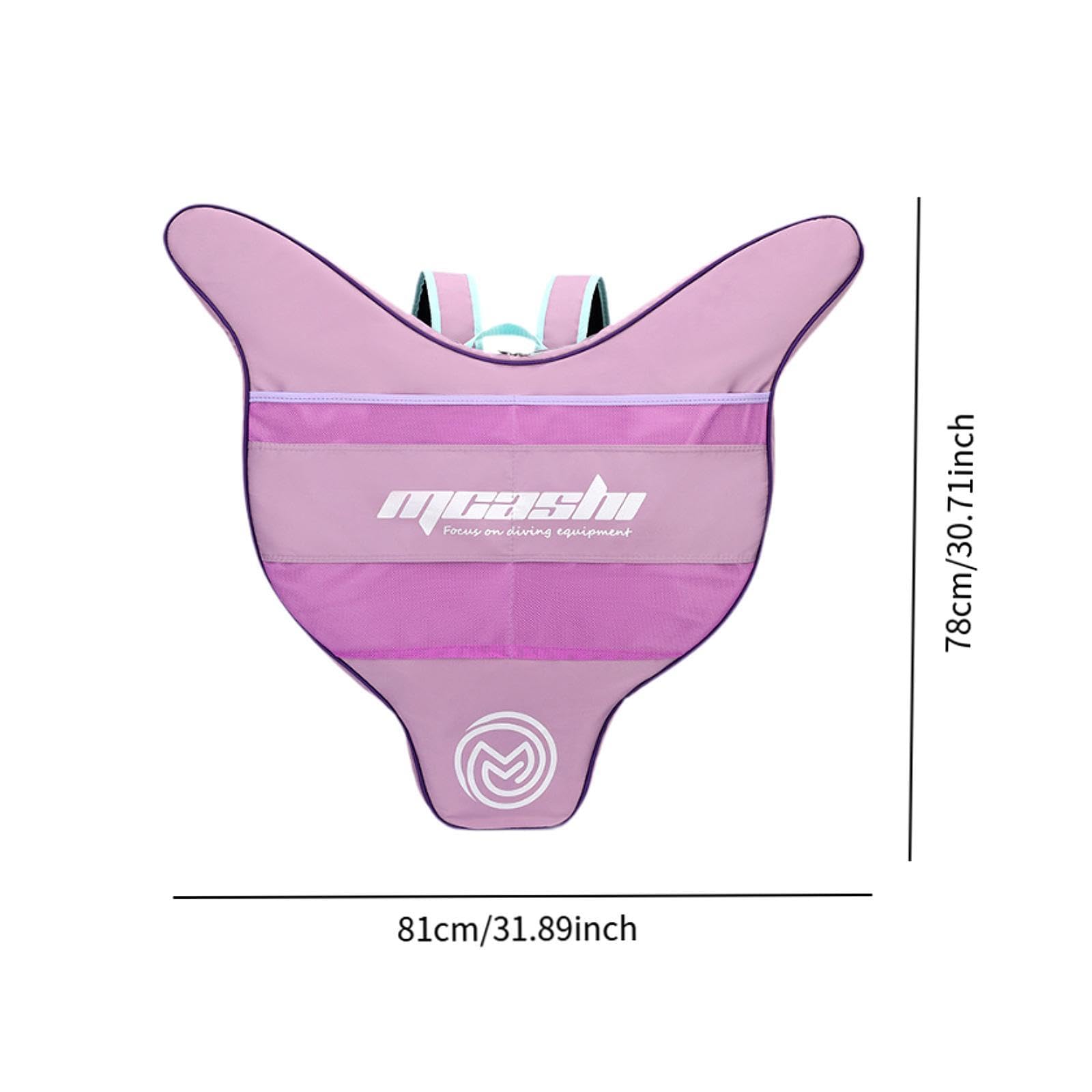 Borsa da Trasporto Leggera per Monopinna E Pinne per Lo Snorkeling