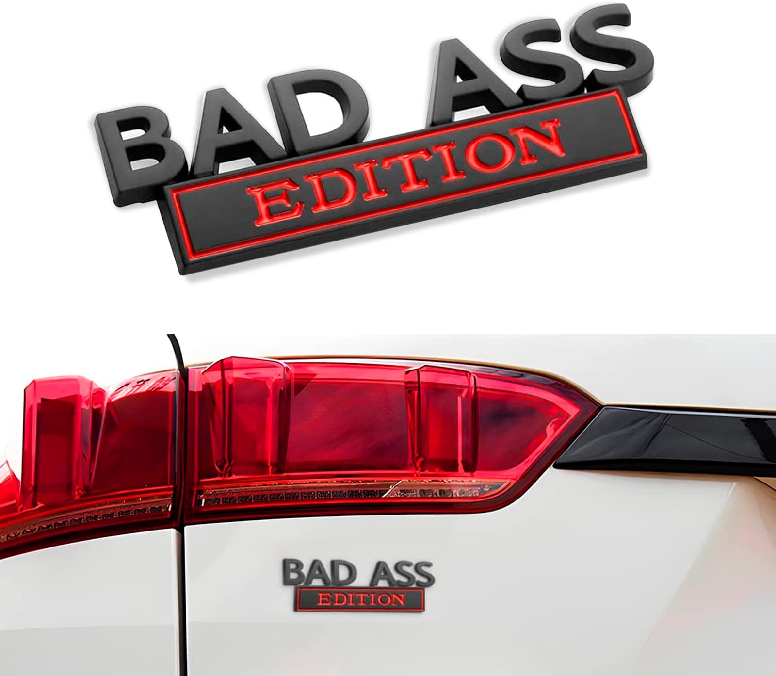 Amazon.com: 1 PC Car Modification Label, 3D Fender Badge Decal Car ...