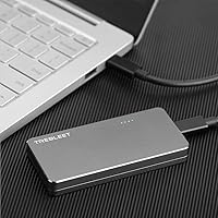 Vista 2 de Carcasa USB 4 SSD compatible con Thunderbolt 3, Thunderbolt 4, 40Gbps a NVME M.2 2280, compatible con la nueva CPU M1