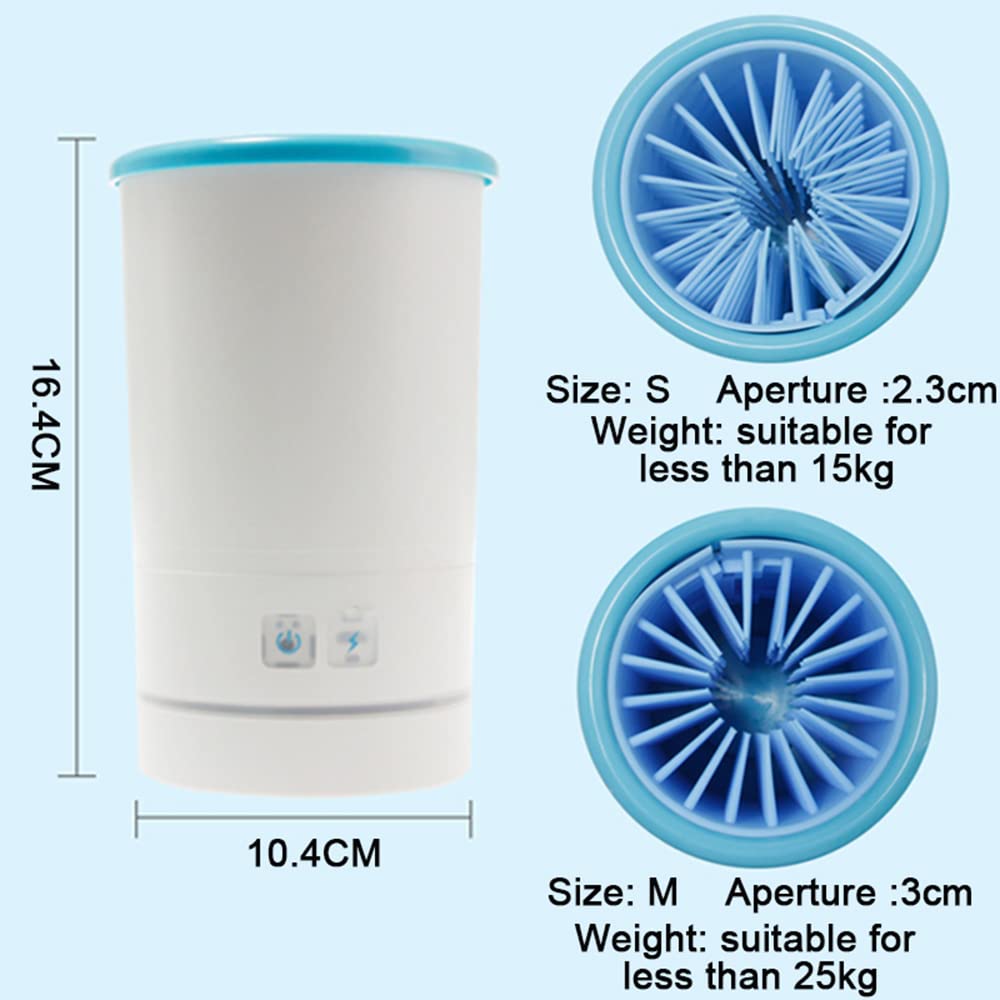 Tasse De Nettoyage Laver Rapidement USB Charge à Faible Bruit Chien Chat Pet Pied Laveuse Patte Nettoyant Automatique électrique Portable Maison