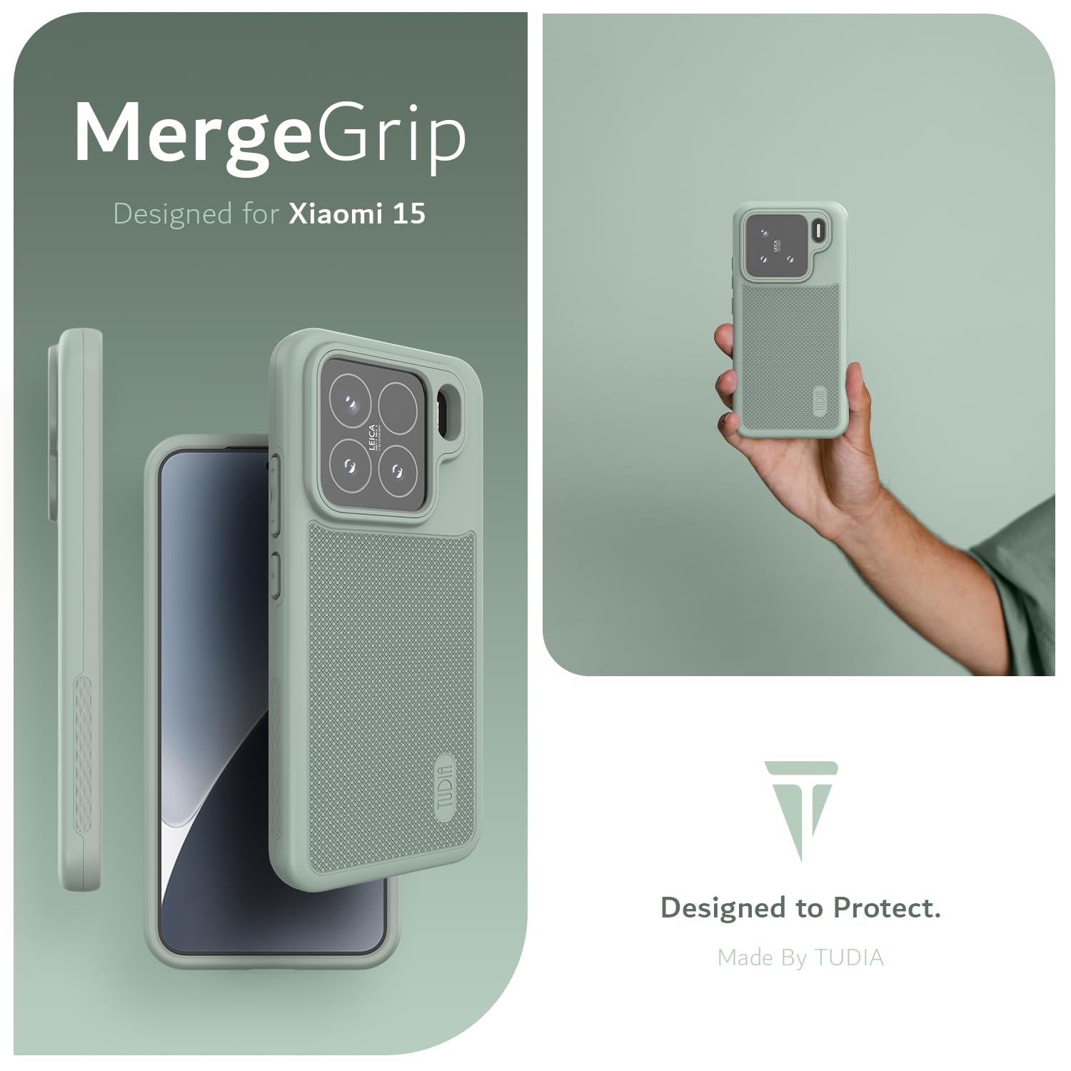 Amazon | TUDIA MergeGrip [米軍規格] Xiaomi 15 5G 用 ケース 2025年