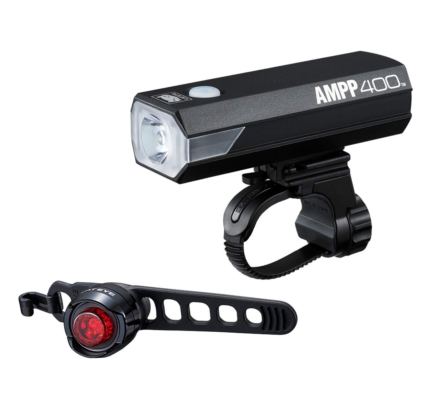 AMPP400 USB Rechargeable Bike Headlight/ORB-RC USB Tail Light COMB0
