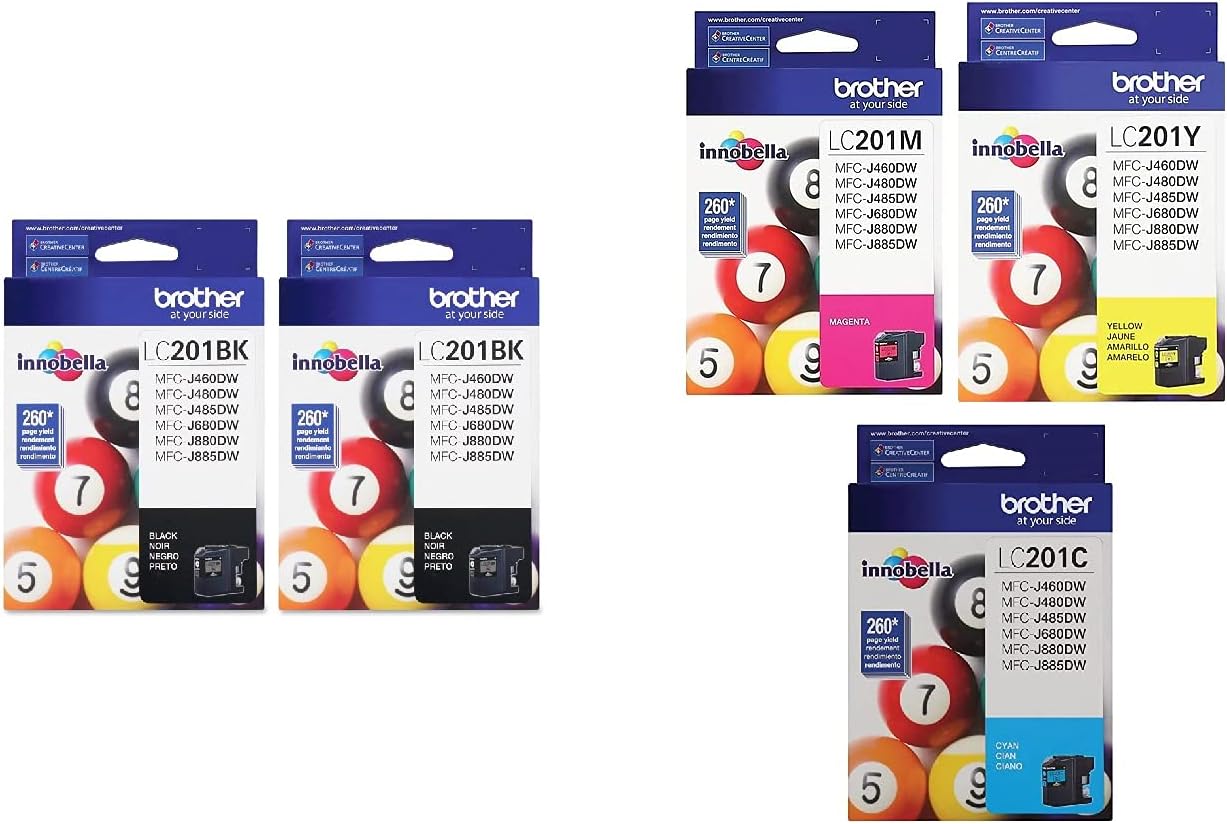 brother printer ink lc201