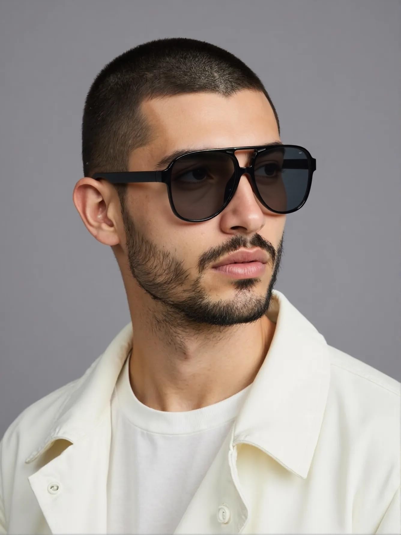 100 Stück Retro Piloten-Sonnenbrille, breiter Rahmen, klassischer Stil der 70er Jahre, UV400-Schutz, 100 Stück (8462), 100 Stück (8462)