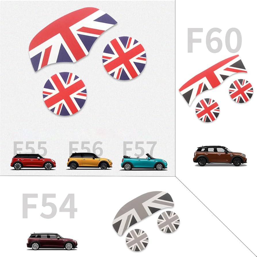 2pcs MINI COOPER Cup Holder Mats Silicone MATS NON SLIP Mats Mini One Clubman Co