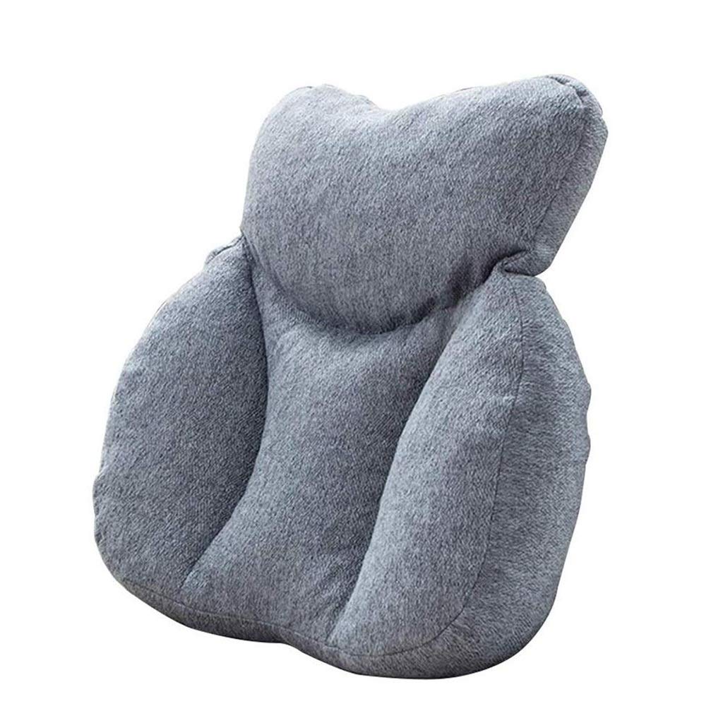 Coussin lombaire pelucheux pour soulager le dos sur votre canapé