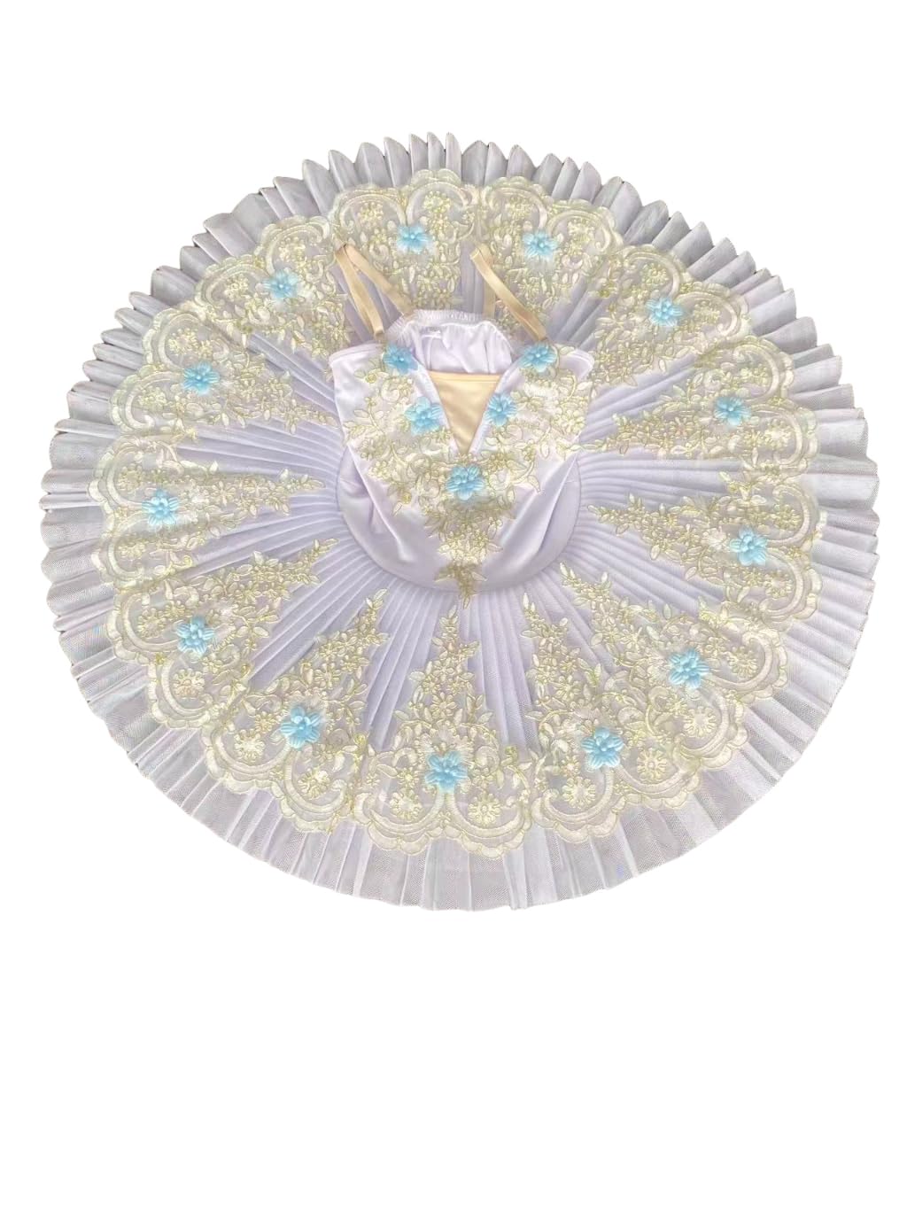 Tutu Baletowe Dla Dziewcząt Tutu Baleriny Sukienka Na Imprezę Kostium Do Tańca Baletowego Dla Dzieci Strój Treningowy Sukienka Na Występy(160cm)
