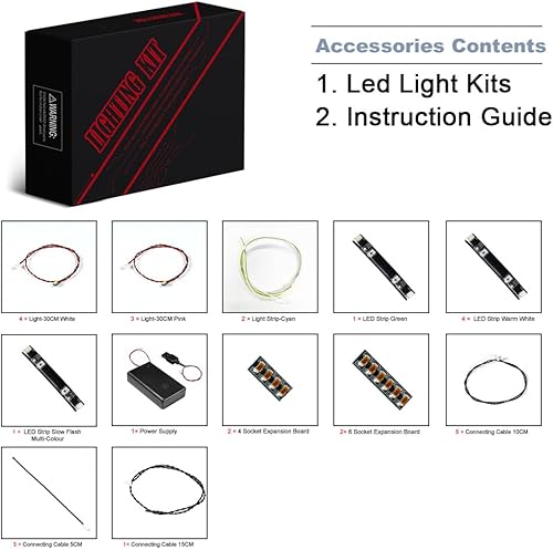 Miniatura 5 de BrickBling Luz LED compatible con Lego Friends Botanical Garden 41757 Building (sin modelo, solo luces), kit de iluminación creativo compatible con