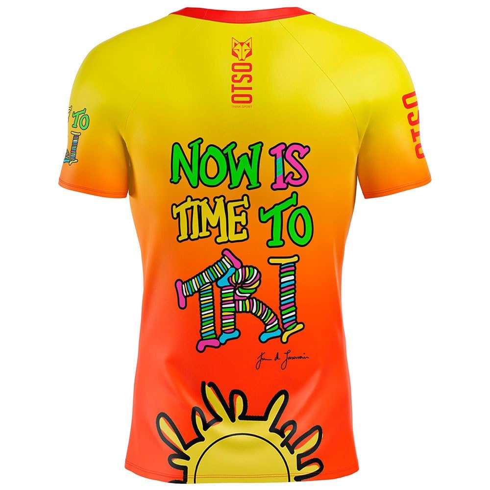 Camiseta Manga Corta Hombre - Time to Tri Bike