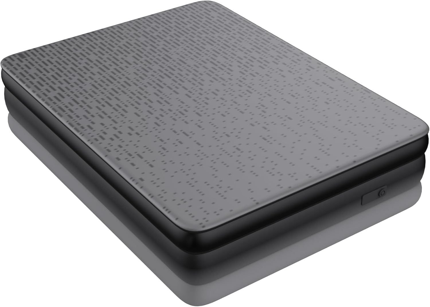 Air Mattress with Silk Foam Topper,18” Luxury Air Mattress