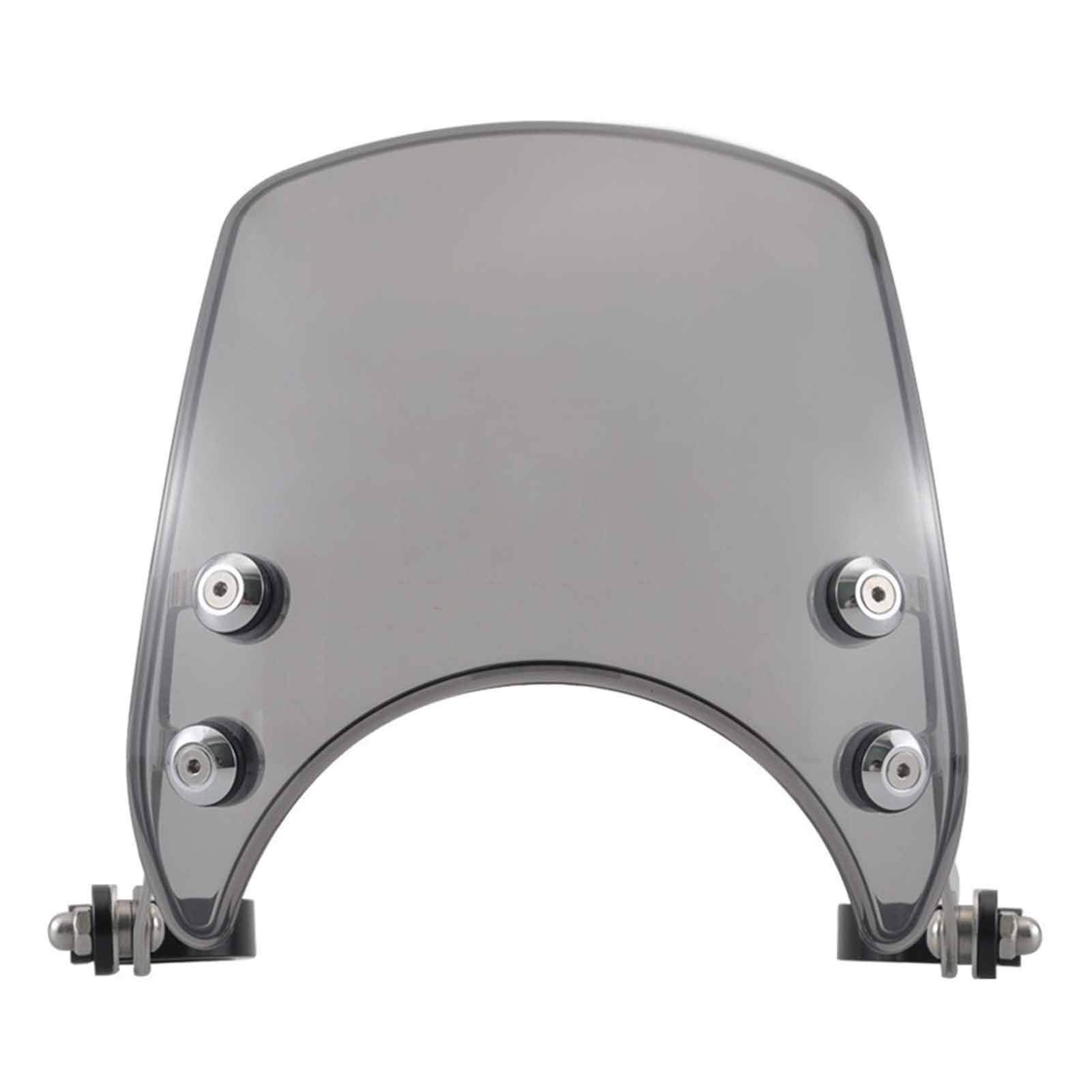 Motorcycle Windshield Motorcycle Somke Wind Windscreen Deflector Windshield Compatible with Harley Sportster XL 883 1200 Custom 2014-up