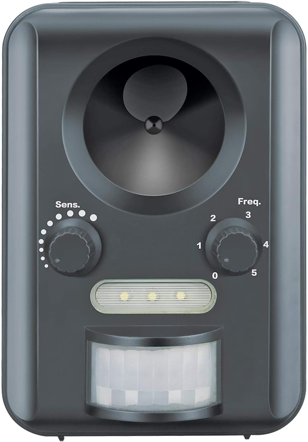 Ultrasonic Bird & Cat Protector - Heron Deterrent with Alarm, Ultrasonic Sound and Flashing LED Lights