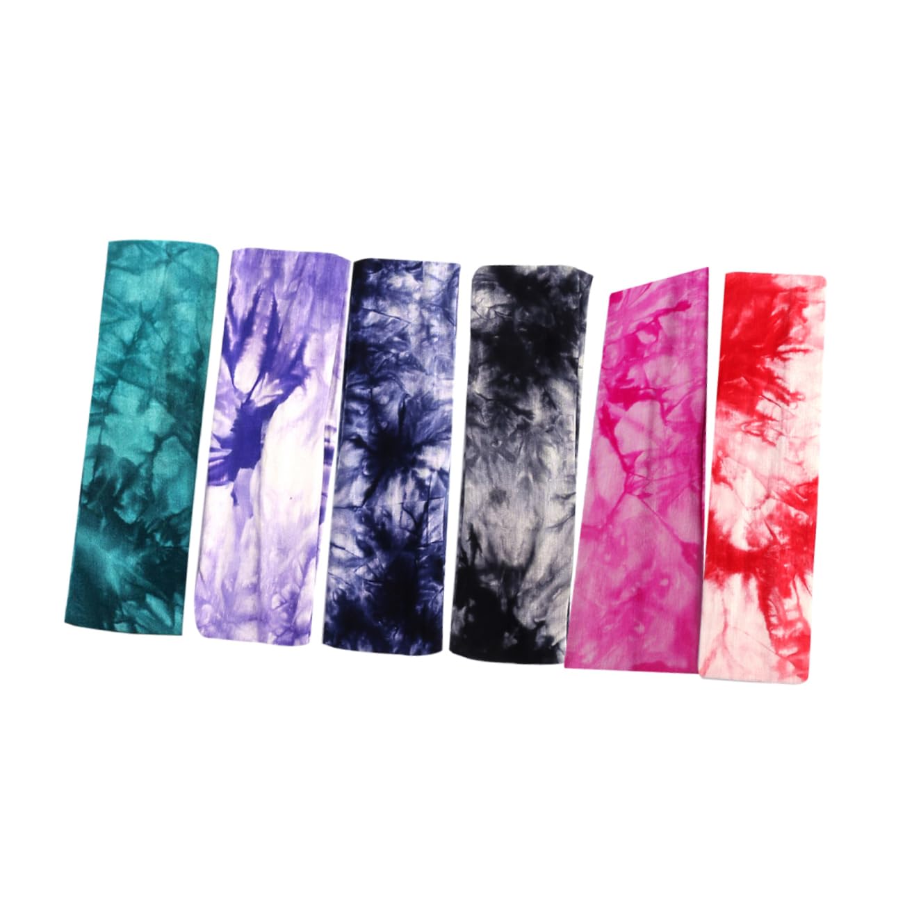 MAGICLULU 18 Piezas elástica de Yoga suministro de yoga para el cabello diadema de fitness cabeza sudor banda elástica para el cabello suministro para el cabello Deportes Venda