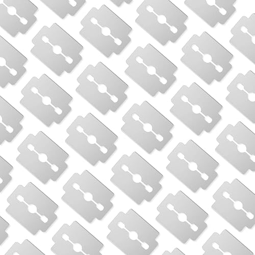 Miniatura 7 de Mudder 120 piezas de cuchillas de repuesto para afeitadora de callos planos de maíz, cuchillas de acero inoxidable, herramienta para el cuidado de