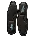 ECOLAND Memory Foam Shoe Insoles Comfortable Insoles Supports Heel & Arch Absorbs Foot Sweat & Moisture Ultra Soft Cushioned Lightweight Durable Washable Pads for Men FORMAL SHOES INSOLE (1 Pair) (BLACK, 9) gallery image