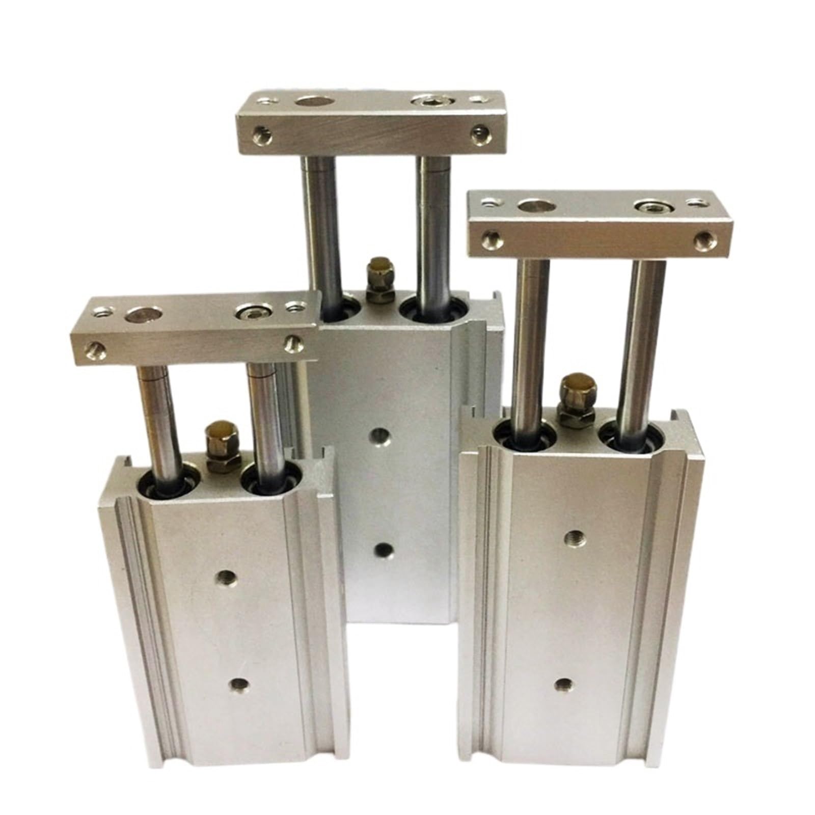 CXS 10 15 20 25 32 mm Cylinder z podwójnym prętem pneumatyczny siłownik pneumatyczny części automatyki siłownik | CXS-L 25 Rozmiar otworu, 75 suwów