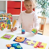 Vista 6 de PlayMais Divertido para aprender números, caja de construcción de artes y manualidades, juguetes educativos