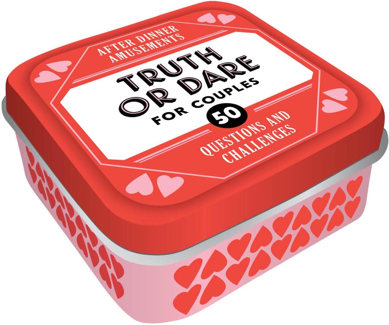 After Dinner Amusements: Truth or Dare for Couples: 50 Questions & 50 Challenges: 50 Questions and Challenges