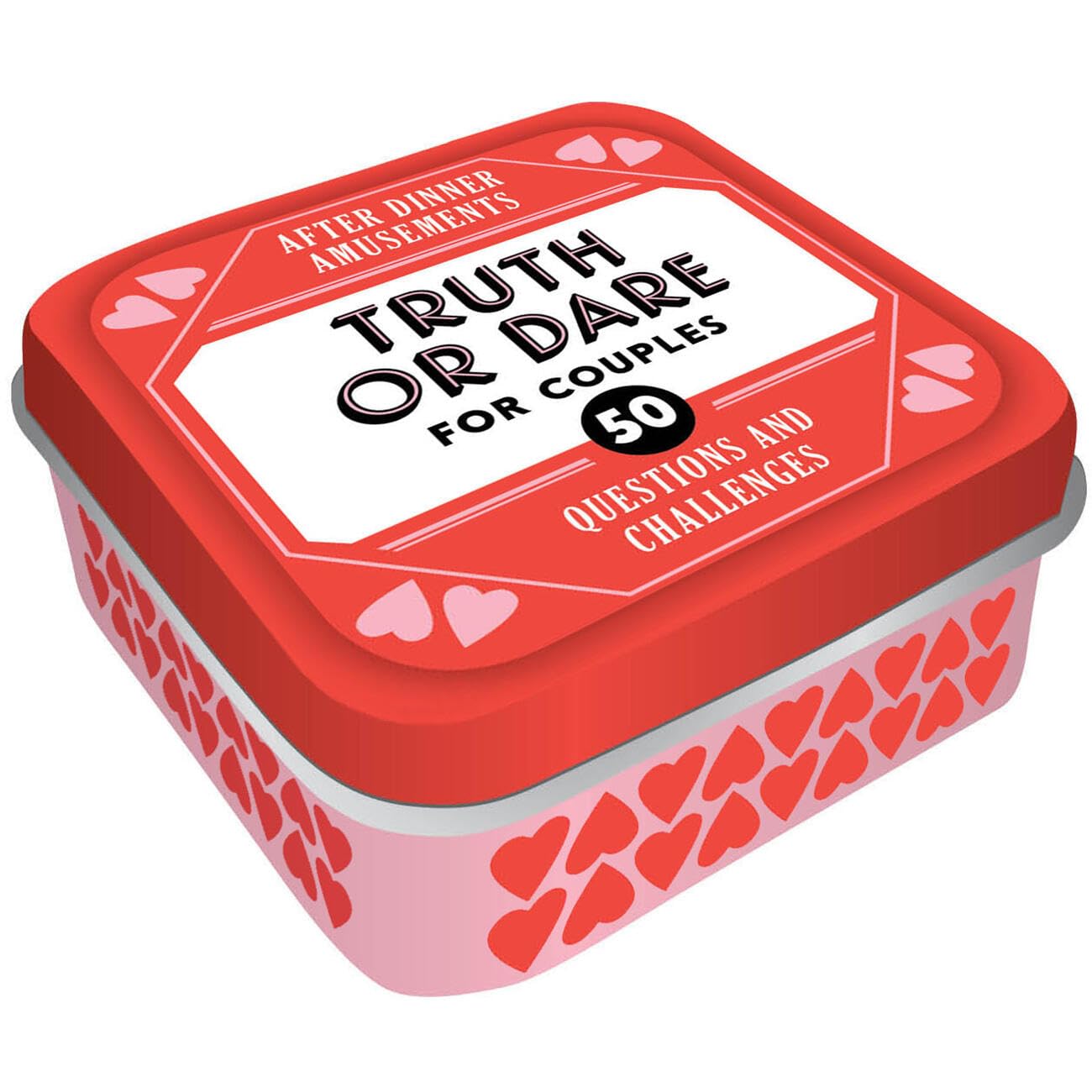 After Dinner Amusements: Truth or Dare for Couples: 50 Questions & 50 Challenges: 50 Questions and Challenges