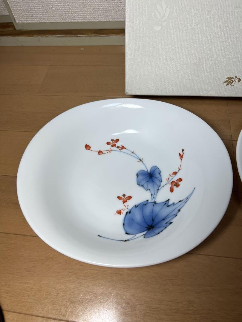 Amazon | 730 香蘭社 相思花 ペア楕円深皿 管理.KT | ノーブランド品