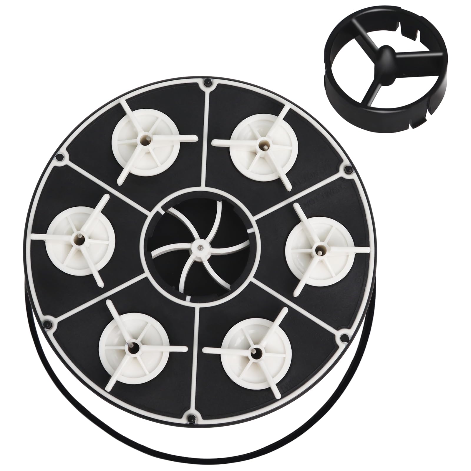 Photo 1 of 6-Port Module Compatible with Paramount,Replacement for Paramount Pool 6 Port Module 004302440800,with Water Valve Shell O-ring 005302010000