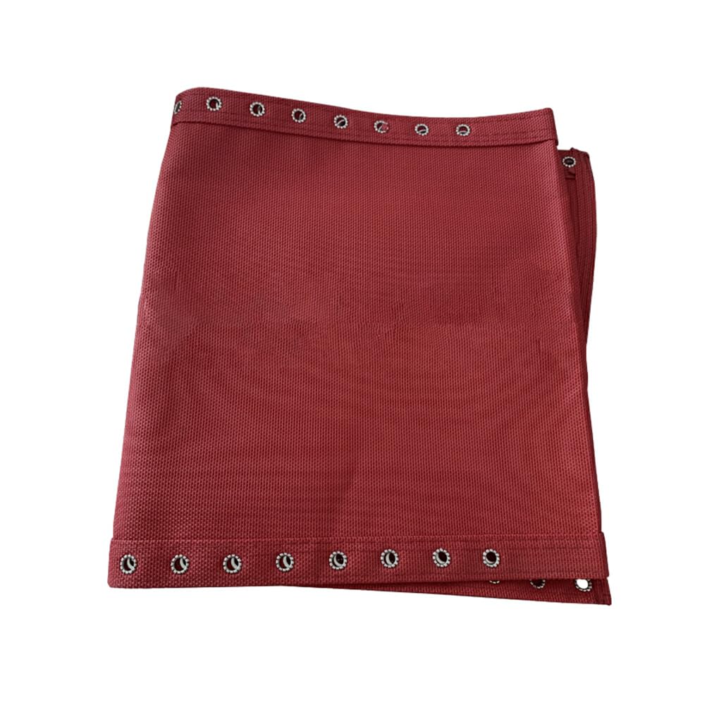 tuwiwol 2 Juegos de Cómoda Tela de Repuesto para Silla, Resistente y Duradera, fácil de cuidar, fácil de Instalar, Tela Hecha de Tela, Color Rojo Vino, 160 * 43cm, Vino Rojo 160 * 43cm, 2Conjunto — view 12