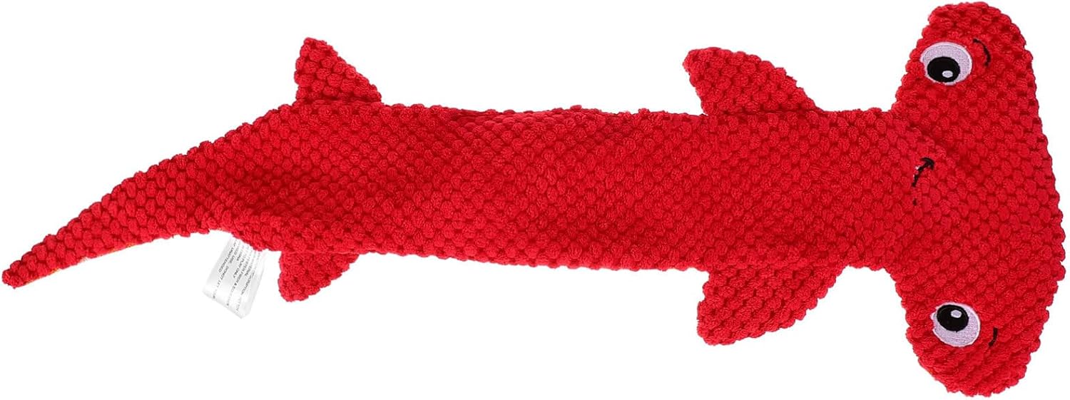 Didiseaon Stuffed Dog Plush Shark Squeaky Model Toy Durable Biting Toy Pet Chewing Toy Pet Supplies for Home Decor