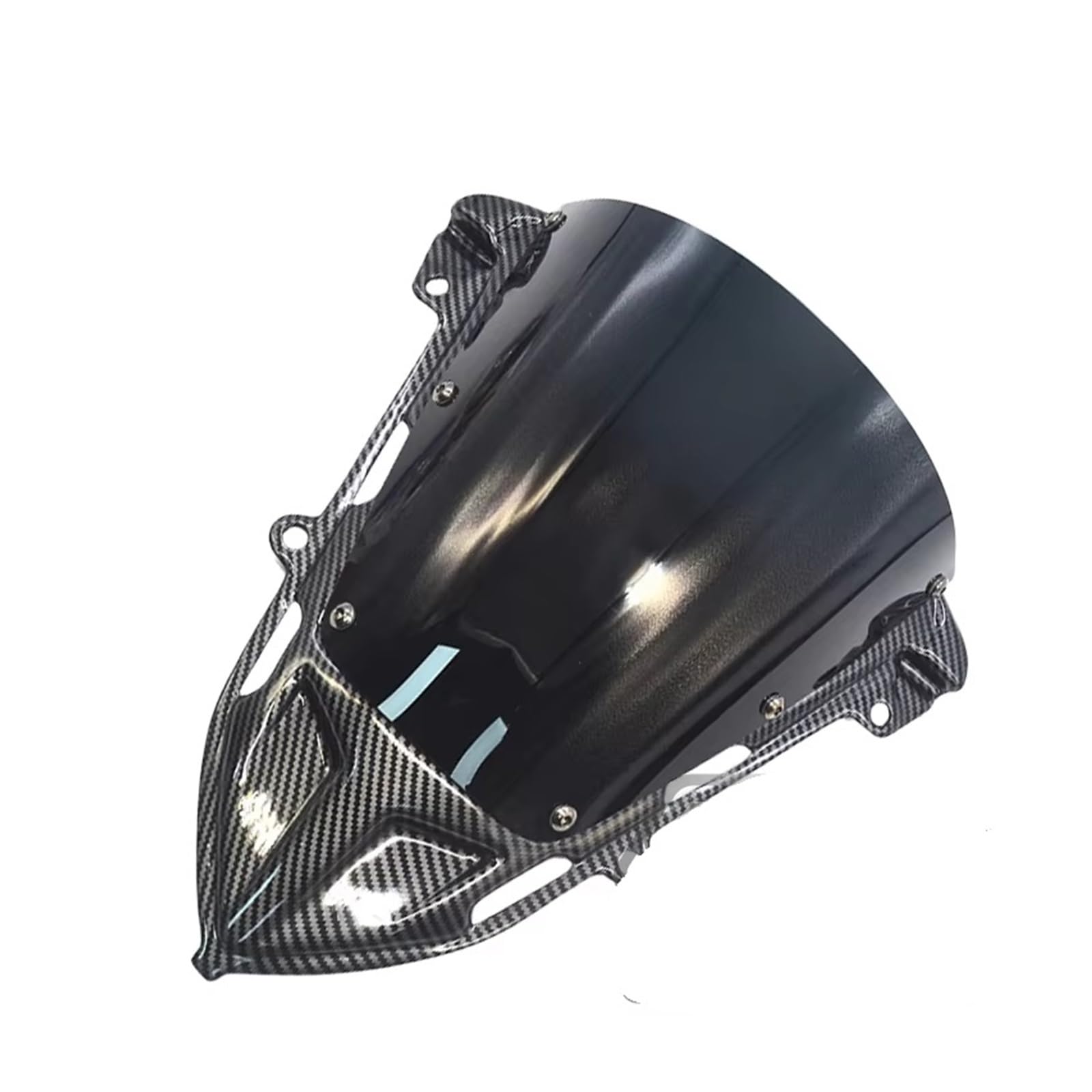 Pantalla Moto para CBR500R para CBR500 R 2019 2020 2021 2022 2023 2024 Motocicleta Deportes Carreras Parabrisas Visera Viser Deflector(Smoke)