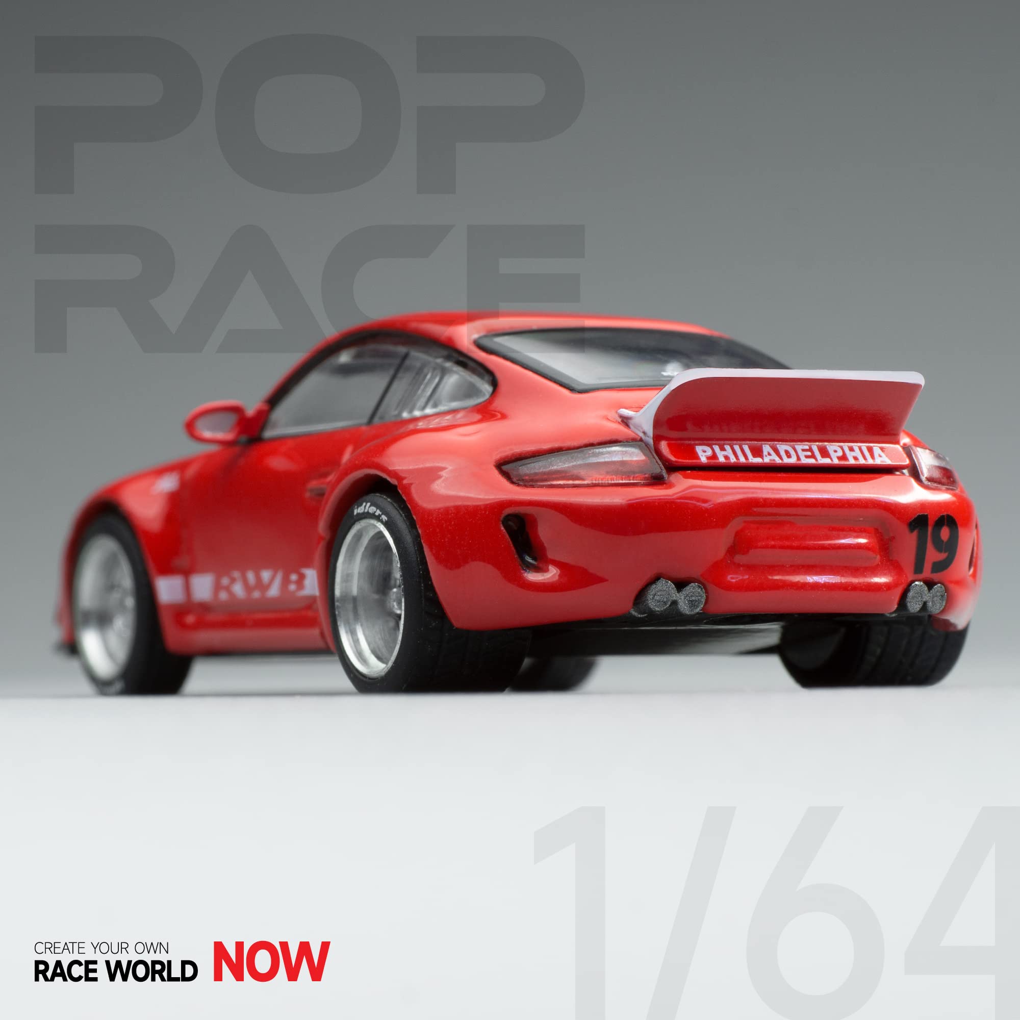 Amazon | ジェネシスカンパニー(Genesis Company) POP RACE 1/64 RWB