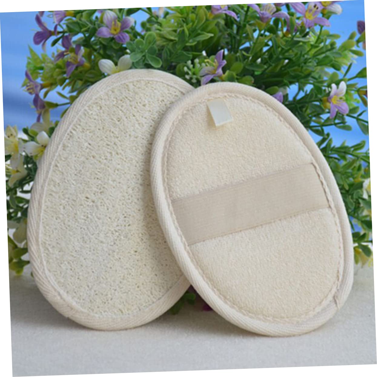 Healvian 12piezas Esponjas De Loofah Natural Exfoliantes Suaves Para Baño Limpieza Profunda y Cuidado Corporal Accesorios Ecológicos Para Piel y Elástica