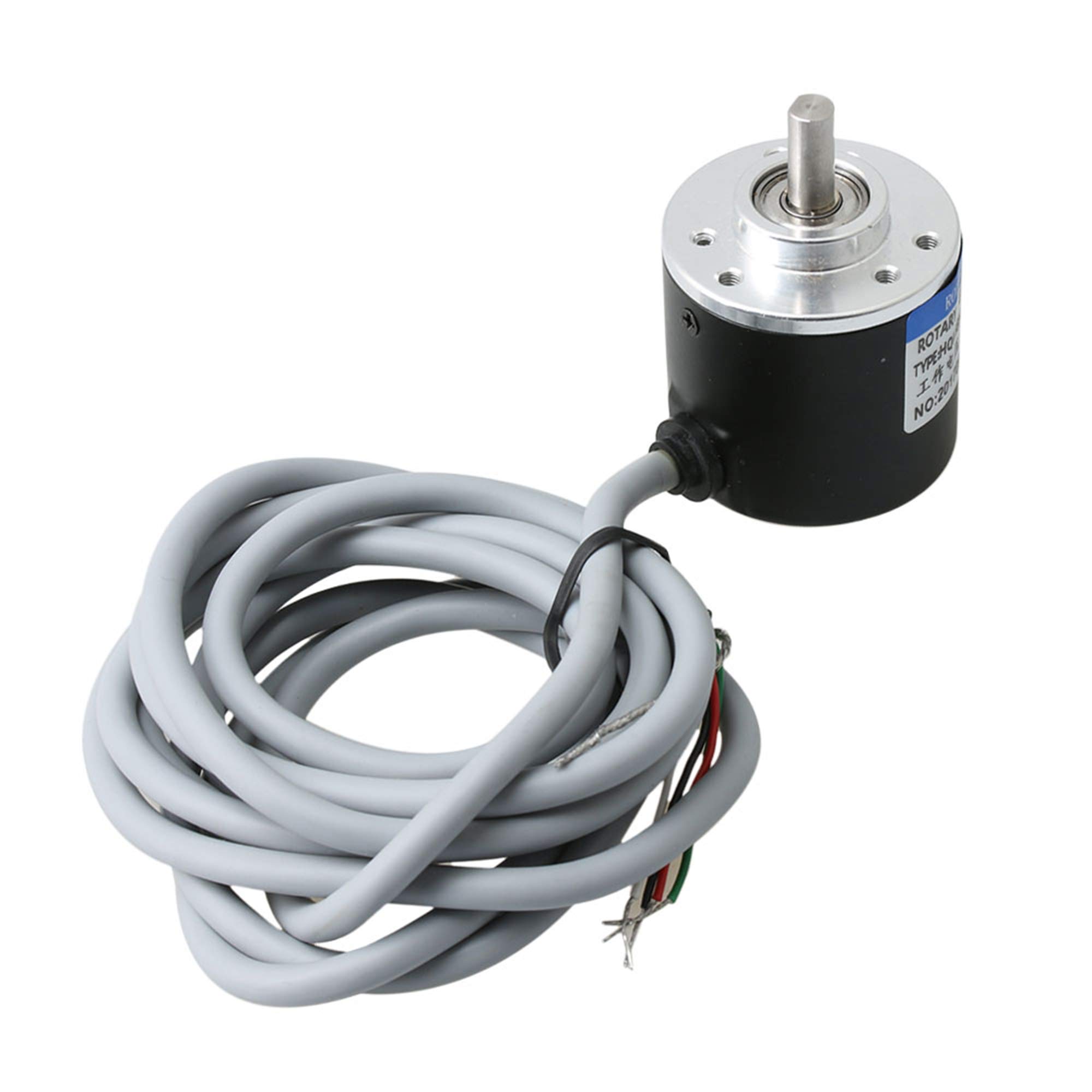 6mm Welle 100P / R Inkrementaler Drehgeber für NPN Open Collector Ausgangstyp
