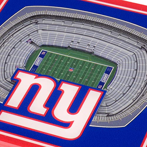 Image of YouTheFan NFL 3D Team StadiumViews 4x4 Coasters - Set of 2