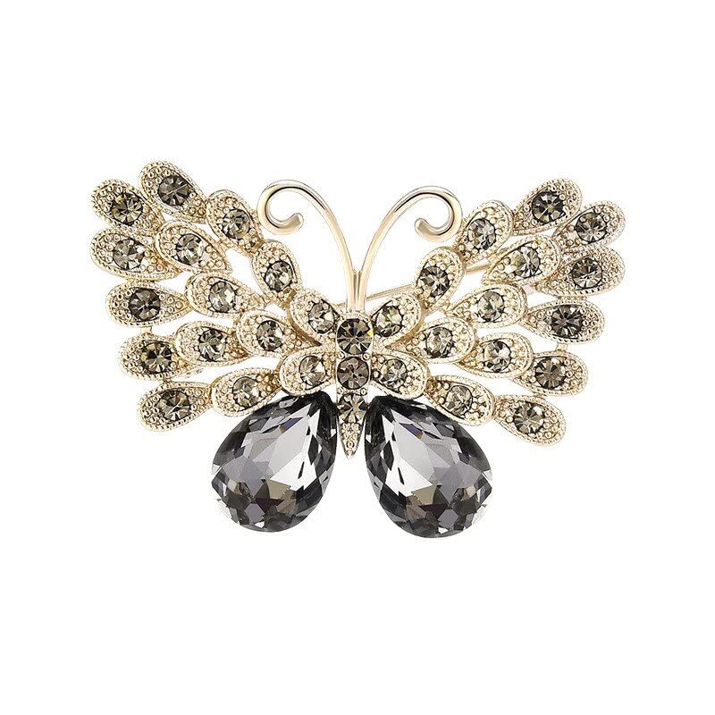 Image of Animal Brooch for Women Girls Rhinestone Animal Brooch Lapel Pin Jewelry Gift for Mom Wife