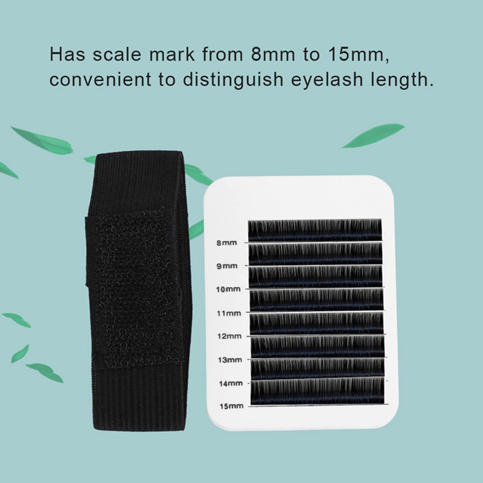 ANKROYU Eyelash Extension Grafting Tray, 8-15mm Lashes Grafting Stand - Image 3