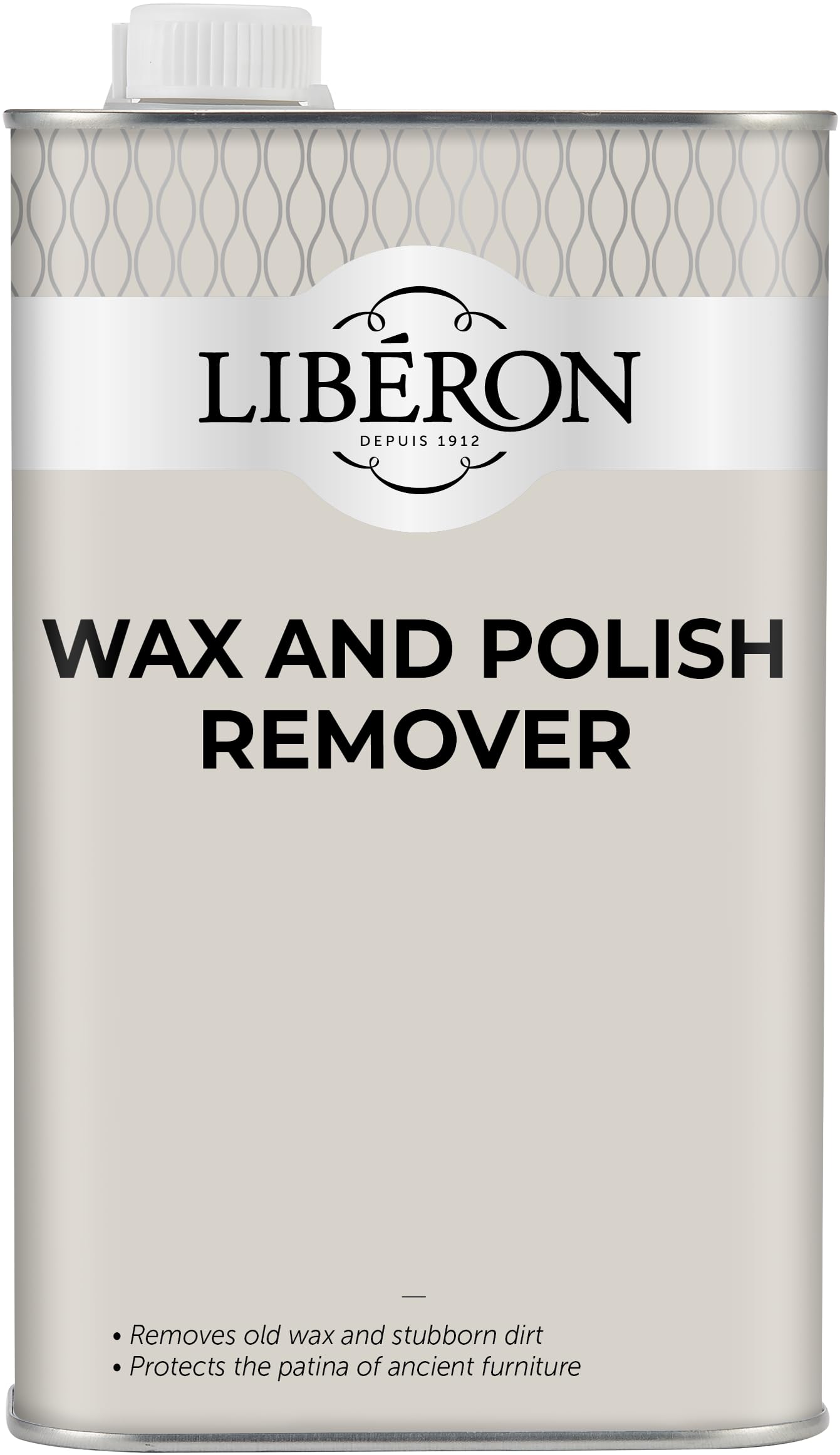 Wax and Polish Remover Liberon 1 Litre Removes Old Furniture Wax, Polish & Grime