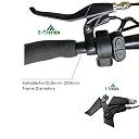 E-Trendo Electric Bike Brake Lever Set (1 Pair) | Aluminum Alloy Durable Power Cut Off Brake Handles | Left & Right for 24V/36V/48V/60V E-Bikes, Scooters & Cycles | Black gallery image