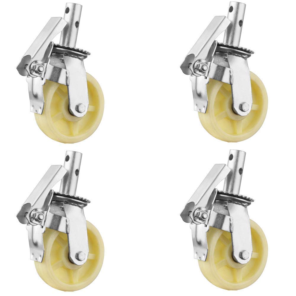 Buy MY1MEY Furniture 6 inch heavy duty polyurethane nylon caster Wheel