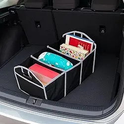 Organizador Dobrável Multiuso Porta Malas Carro Com Bolsos