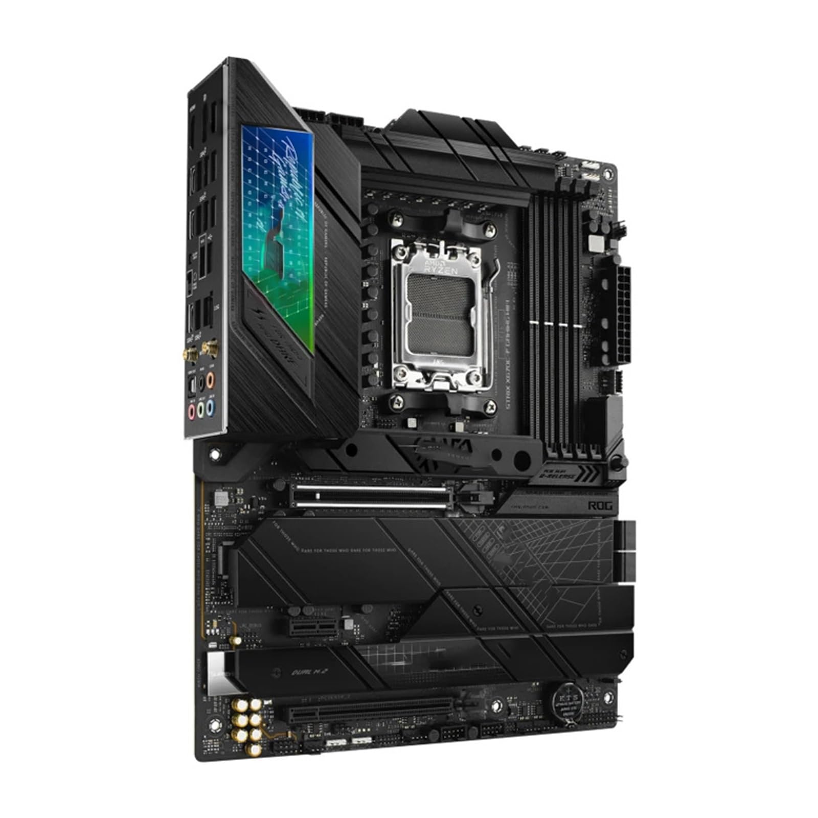 Carte mère Fit for ASUS ROG Strix X670E-F Gaming WiFi 6E Socket AM5 LGA 1718 Carte mère Gaming Ryzen 7000 16+2 Phases d'alimentation PCIe 5.0 DDR5