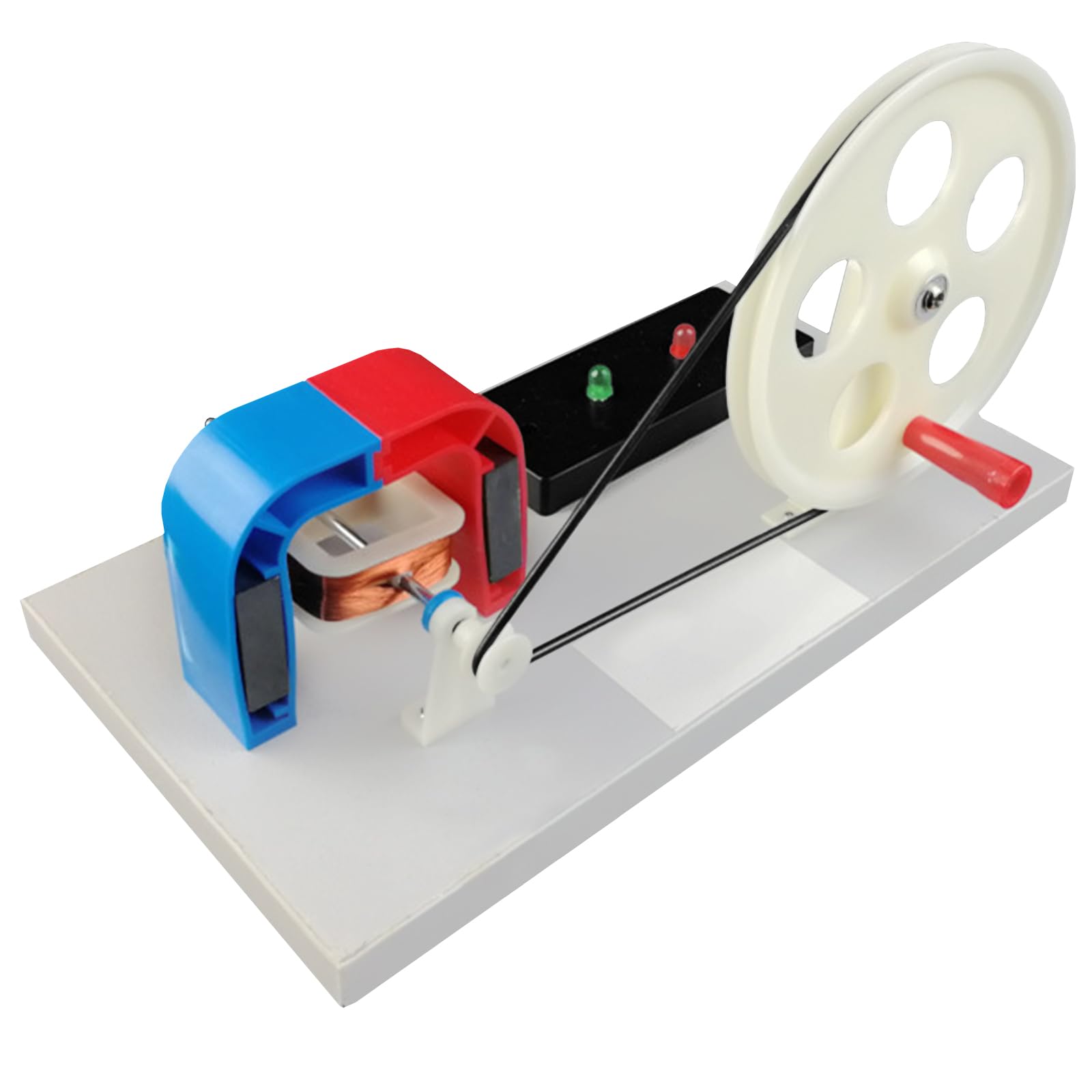 Hand Powered A-C and D-C Generator Manual Generator Handheld Hand Cranked for Outdoor Emergencies Power Supply Operated