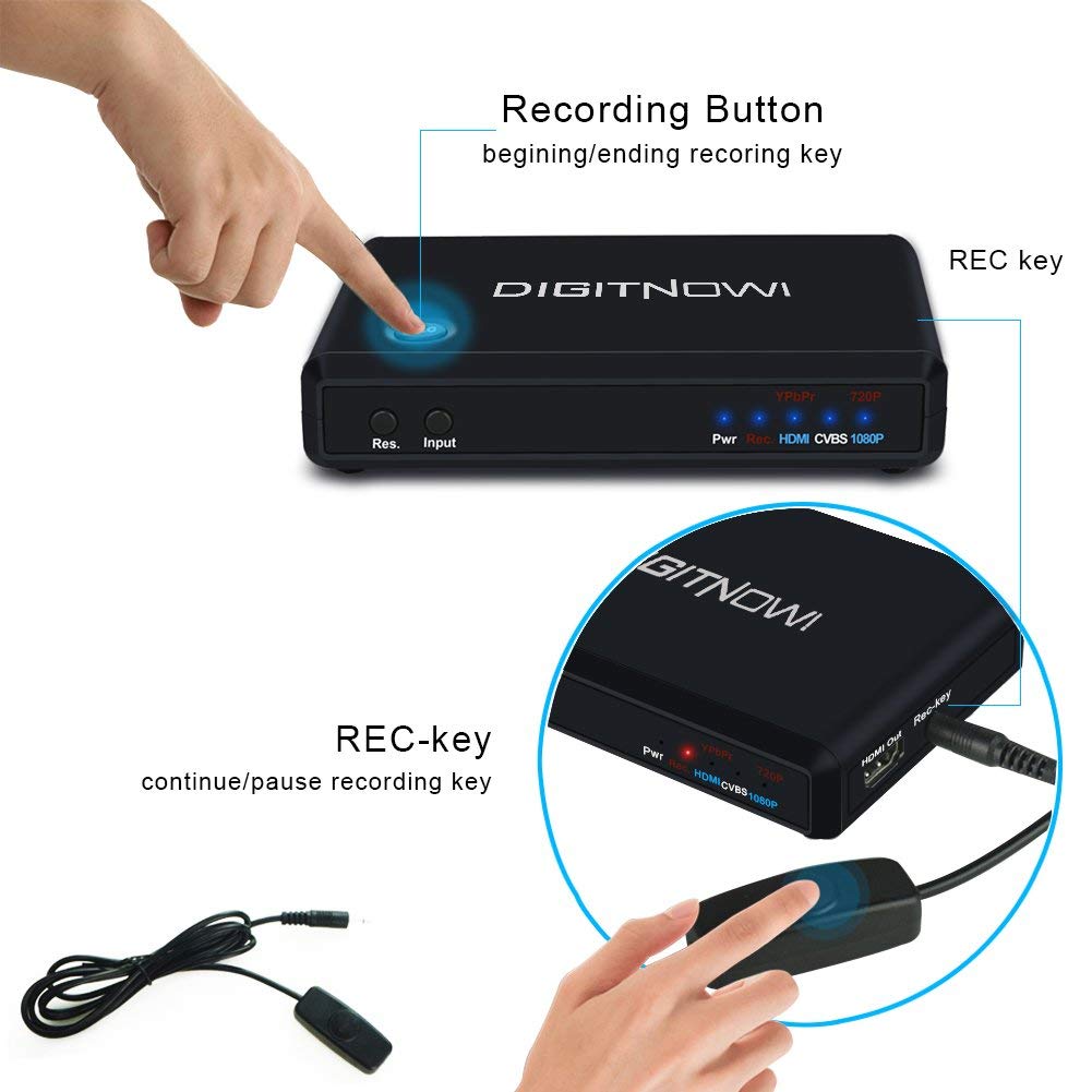 Acquisitore Video HDMI Full HD 1080p - Registratore Per PS4, Xbox, PC E Live TV - Foto 9