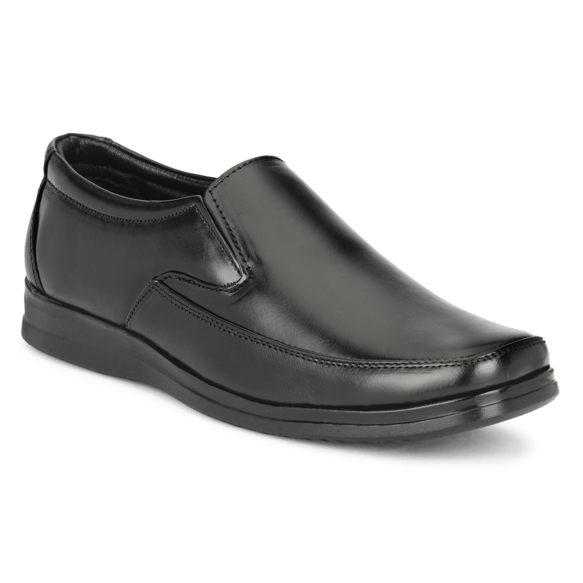 Leatherful Formal Moccasin Shoes for Men | Full Grain Genuine Leather | PU Sole & Nappa Lining | Office | Party | Smart Casual YKMC-image-47