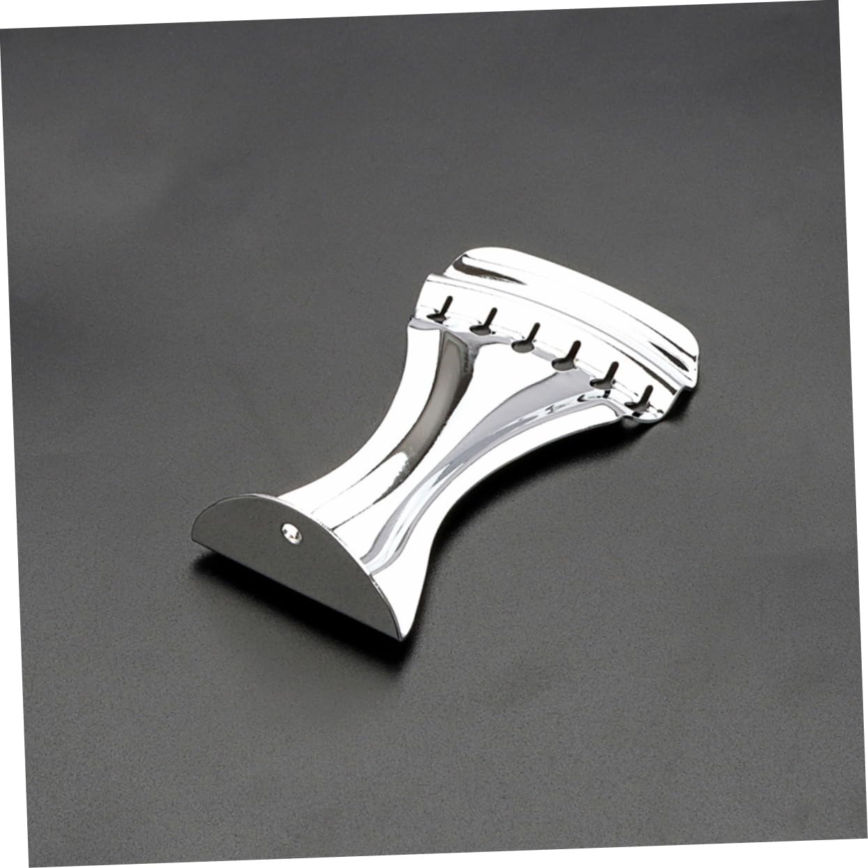 COSMEVIVI Acoustic Guitar Pegs Tailpiece Metal Bridge Parts for Classical Guitar