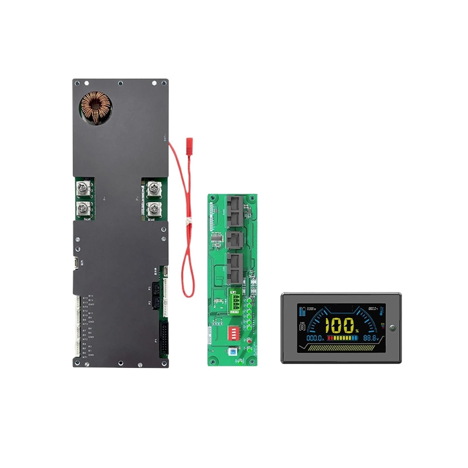 Inverter Active Balanced 8S 16S 24V 48V 150A 8S 16S Family Energy Storage Lifepo4 Li-ion LTO for Energy Inverter Smart(Battery Kits)