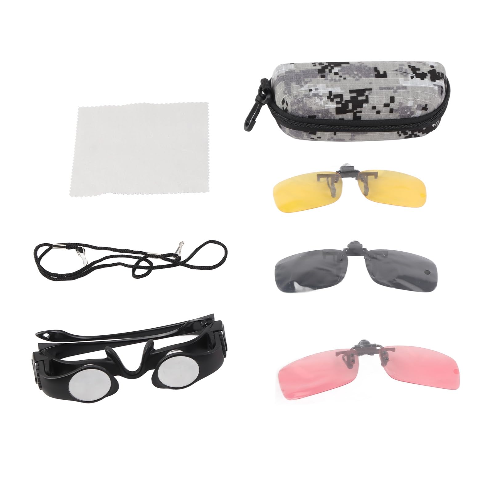 Yosoo Health Gear Okulary Lornetki, 8-krotny Zoom Bez Użycia Rąk