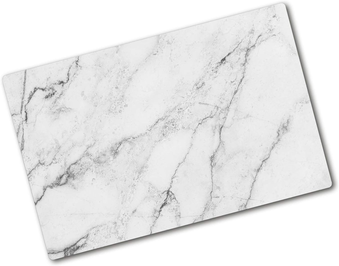 Planche De Cuisine En Verre Tulup - Thème Partition Musique - 80x52 Cm - Beige