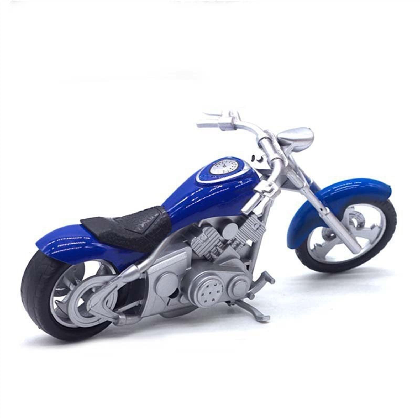 SEYXF Motorbike Toy for Harley Motorcycle Birthday Gift Toys Collection 1/18(Blue)