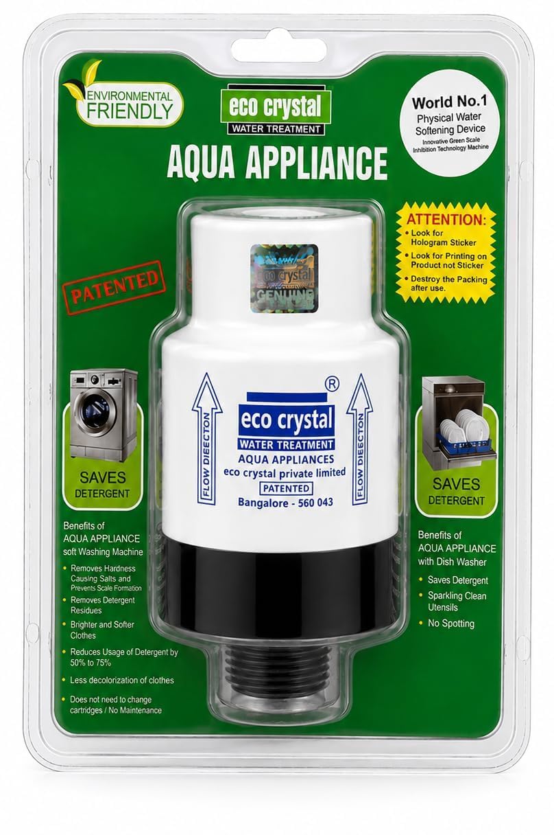 Washing Machine Water Softener And Filter | Inline Inlet Scale Control Filter for Washing Machine and Dishwasher | 3/4 Inch Connector (Pack of 1) SYN24-image-3
