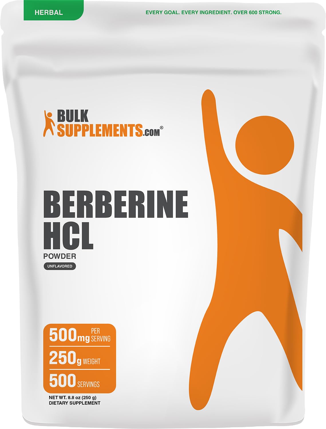 BulkSupplements.com Berberine HCl Powder - Berberine 500mg - Herbal Supplement - Fasting Supplement - Berberine Supplement - Digestive Enzymes (50 Grams - 1.8 oz) — Amazon image 8